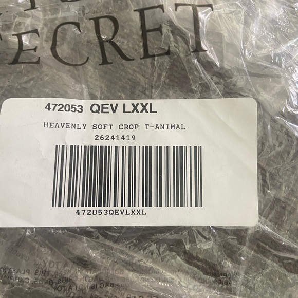 Victoria’s Secret Heavenly Soft Crop T-animal Bra - Picture 3 of 5